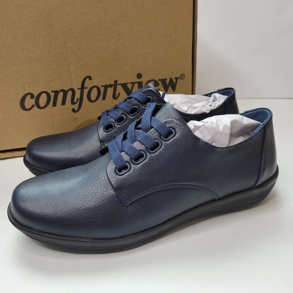 ComfortView Celinda Navy lace up sneakers 7M NEW